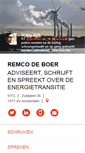 Mobile Screenshot of deboercommunicatie.nl